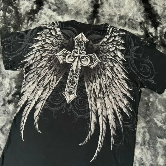 PAINSTAR™ Y2K Affliction Tee (Oversized Vintage Graphic)