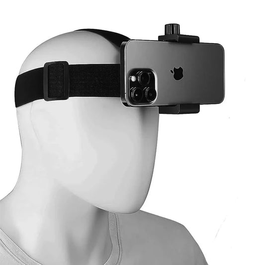 Hands-Free Vlogging Kit – Head & Chest Mount for TikTok, YouTube, Livestreams