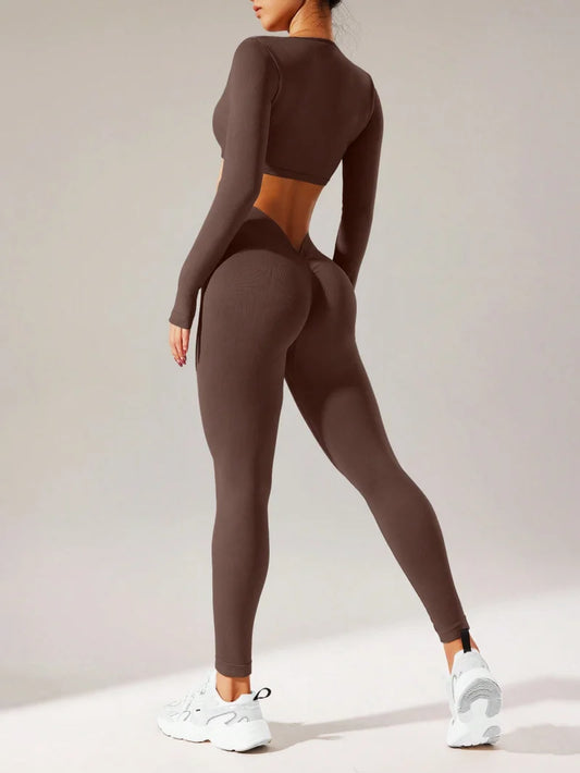 ENERGYFORM™ Seamless 2-Piece Set (Leggings + Padded Bra)