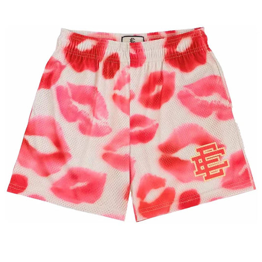Graphic Mesh Shorts