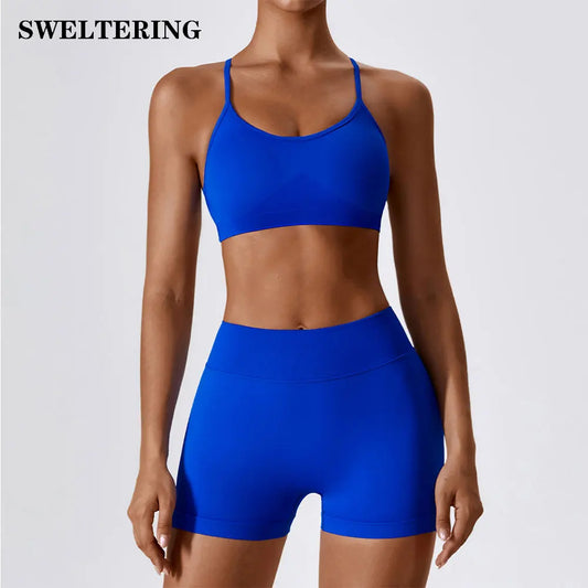 SCULPTMODE™ Seamless 2-Piece Set (Shorts + Bra Crop Top)